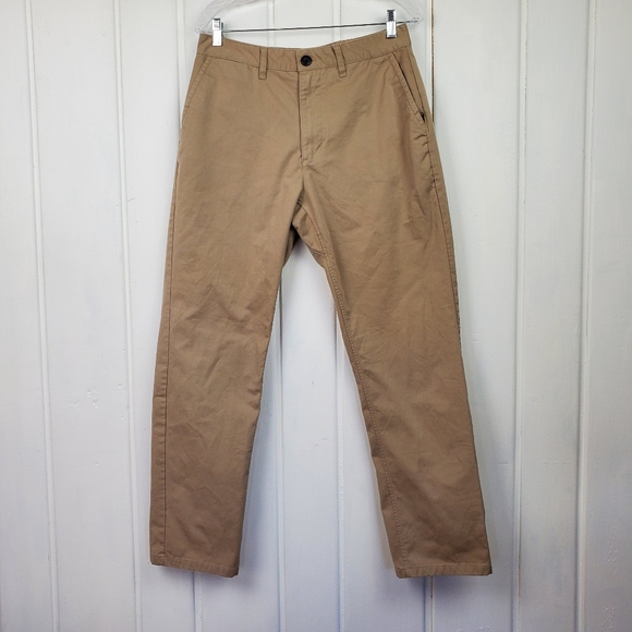 Nike Other - Nike SB Skateboarding High Rise Men's W32 M Khaki Stretch Straight Leg Pants